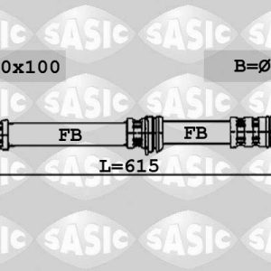 Furtun frana SASIC 6606248 – VW | AutoRival
