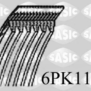 Curea transmisie cu caneluri SASIC 6PK1122 – VW | AutoRival
