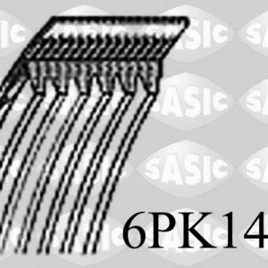 Curea transmisie cu caneluri SASIC 6PK1454 – VW | AutoRival