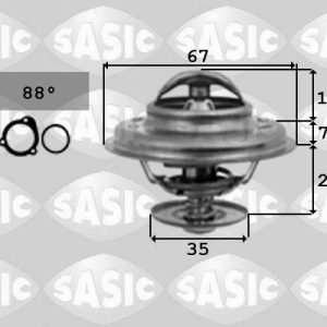 Termostat lichid racire SASIC 9000335 – VW | AutoRival