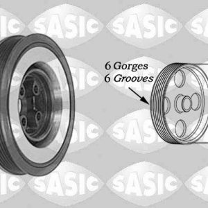 Fulie curea arbore cotit SASIC 9001802 – VW | AutoRival