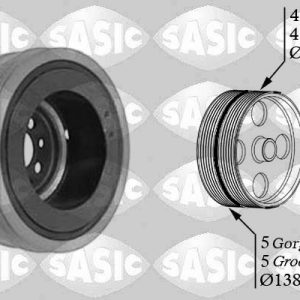 Fulie curea arbore cotit SASIC 9001804 – VW | AutoRival