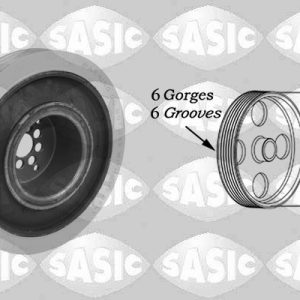 Fulie curea arbore cotit SASIC 9001805 – VW | AutoRival