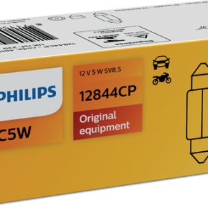 Bec iluminare numar circulatie PHILIPS 12844CP – VW | AutoRival