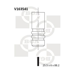 Supapa evacuare BGA V163541