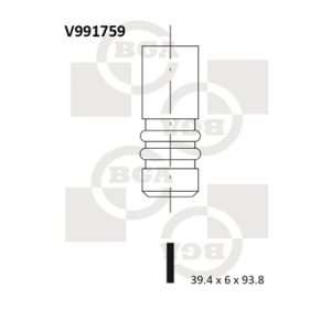 Supapa admisie BGA V991759