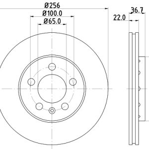 Disc frana DON PCD10022 – VW | AutoRival