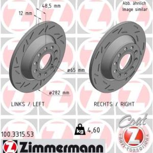 Disc frana ZIMMERMANN 100.3315.53 – VW | AutoRival