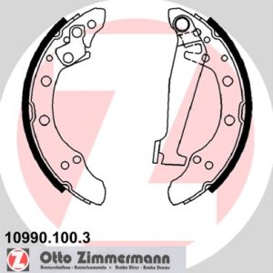 Set saboti frana ZIMMERMANN 10990.100.3 – VW | AutoRival
