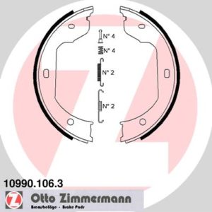 Set saboti frana frana de mana ZIMMERMANN 10990.106.3 – VW | AutoRival