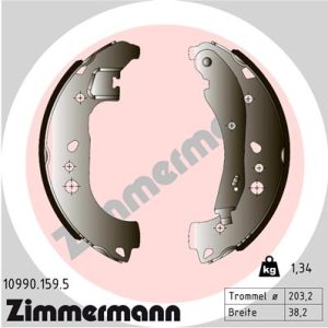 Set saboti frana ZIMMERMANN 10990.159.5 – VW | AutoRival