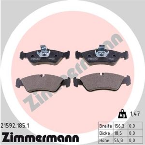 Set placute frana ZIMMERMANN 21592.185.1 – VW | AutoRival