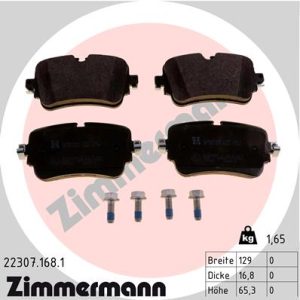 Set placute frana ZIMMERMANN 22307.168.1 – VW | AutoRival