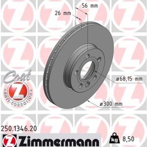 Disc frana ZIMMERMANN 250.1346.20 – VW | AutoRival