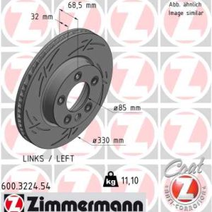 Disc frana ZIMMERMANN 600.3224.54 – VW | AutoRival
