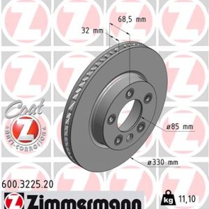 Disc frana ZIMMERMANN 600.3225.20 – VW | AutoRival