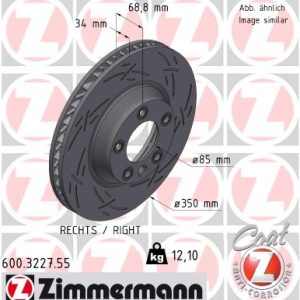 Disc frana ZIMMERMANN 600.3227.55 – VW | AutoRival