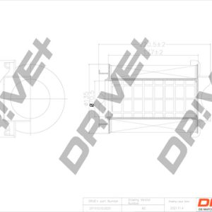 Filtru aer DRIVE DP1110.10.0031 – VW | AutoRival