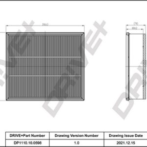 Filtru aer DRIVE DP1110.10.0598 – VW | AutoRival