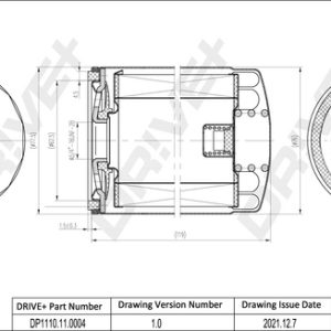 Filtru ulei DRIVE DP1110.11.0004 – VW | AutoRival