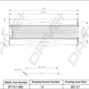 Filtru ulei DRIVE DP1110.11.0023 – VW | AutoRival