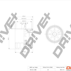 Filtru ulei DRIVE DP1110.11.0040 – VW | AutoRival