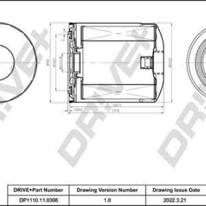 Filtru ulei DRIVE DP1110.11.0306 – VW | AutoRival