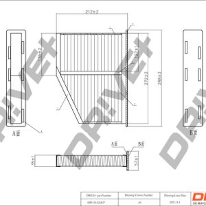 Filtru aer habitaclu DRIVE DP1110.12.0037 – VW | AutoRival
