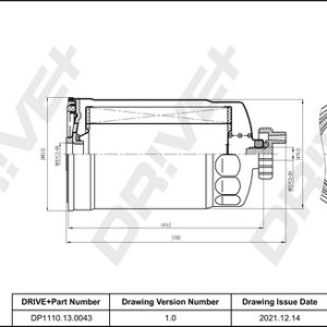 Filtru combustibil DRIVE DP1110.13.0043 – VW | AutoRival