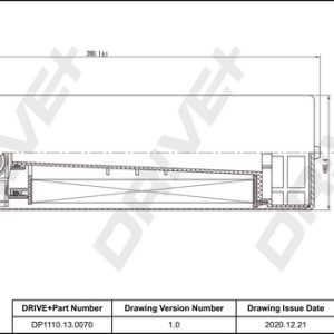 Filtru combustibil DRIVE DP1110.13.0070 – VW | AutoRival