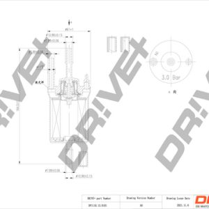 Filtru combustibil DRIVE DP1110.13.0101 – VW | AutoRival