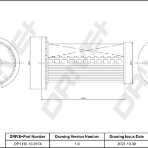 Filtru combustibil DRIVE DP1110.13.0174 – VW | AutoRival
