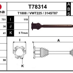 Planetara EAI T78314 – VW | AutoRival