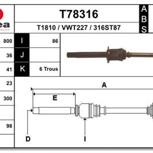 Planetara EAI T78316 – VW | AutoRival