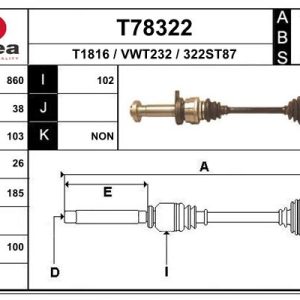 Planetara EAI T78322 – VW | AutoRival