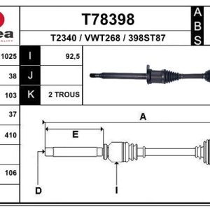 Planetara EAI T78398 – VW | AutoRival