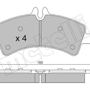 Set placute frana METELLI 22-0674-0 – VW | AutoRival