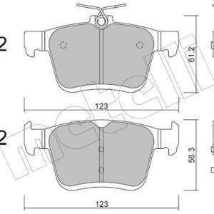 Set placute frana METELLI 22-0951-0 – VW | AutoRival