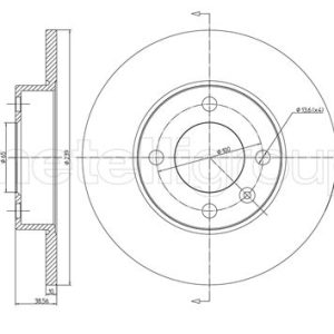 Disc frana METELLI 23-0054 – VW | AutoRival