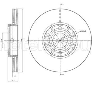 Disc frana METELLI 23-0262C – VW | AutoRival