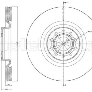 Disc frana METELLI 23-0851C – VW | AutoRival