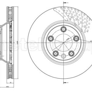 Disc frana METELLI 23-0876C – VW | AutoRival