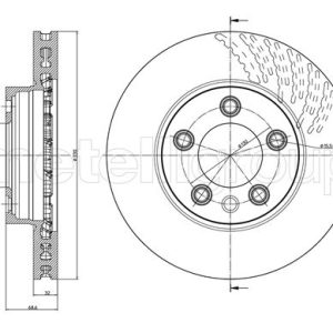 Disc frana METELLI 23-0920C – VW | AutoRival