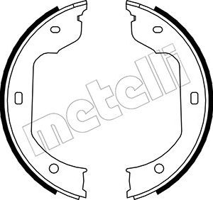 Set saboti frana frana de mana METELLI 53-0019 – VW | AutoRival