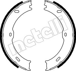 Set saboti frana frana de mana METELLI 53-0246 – VW | AutoRival