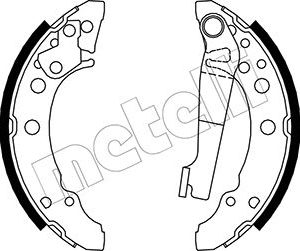 Set saboti frana METELLI 53-0465 – VW | AutoRival