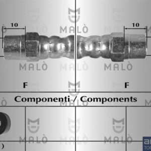 Furtun frana MALO 8227 – VW | AutoRival
