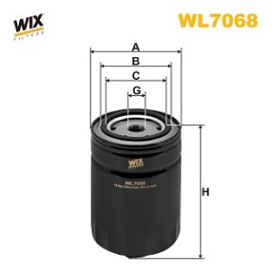 Filtru ulei WIX FILTERS WL7068 – VW | AutoRival