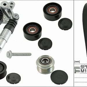 Set curea transmisie cu caneluri HEPU 20-1876 – VW | AutoRival
