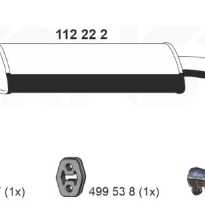 Toba esapamet intermediara ERNST 112222 – VW | AutoRival